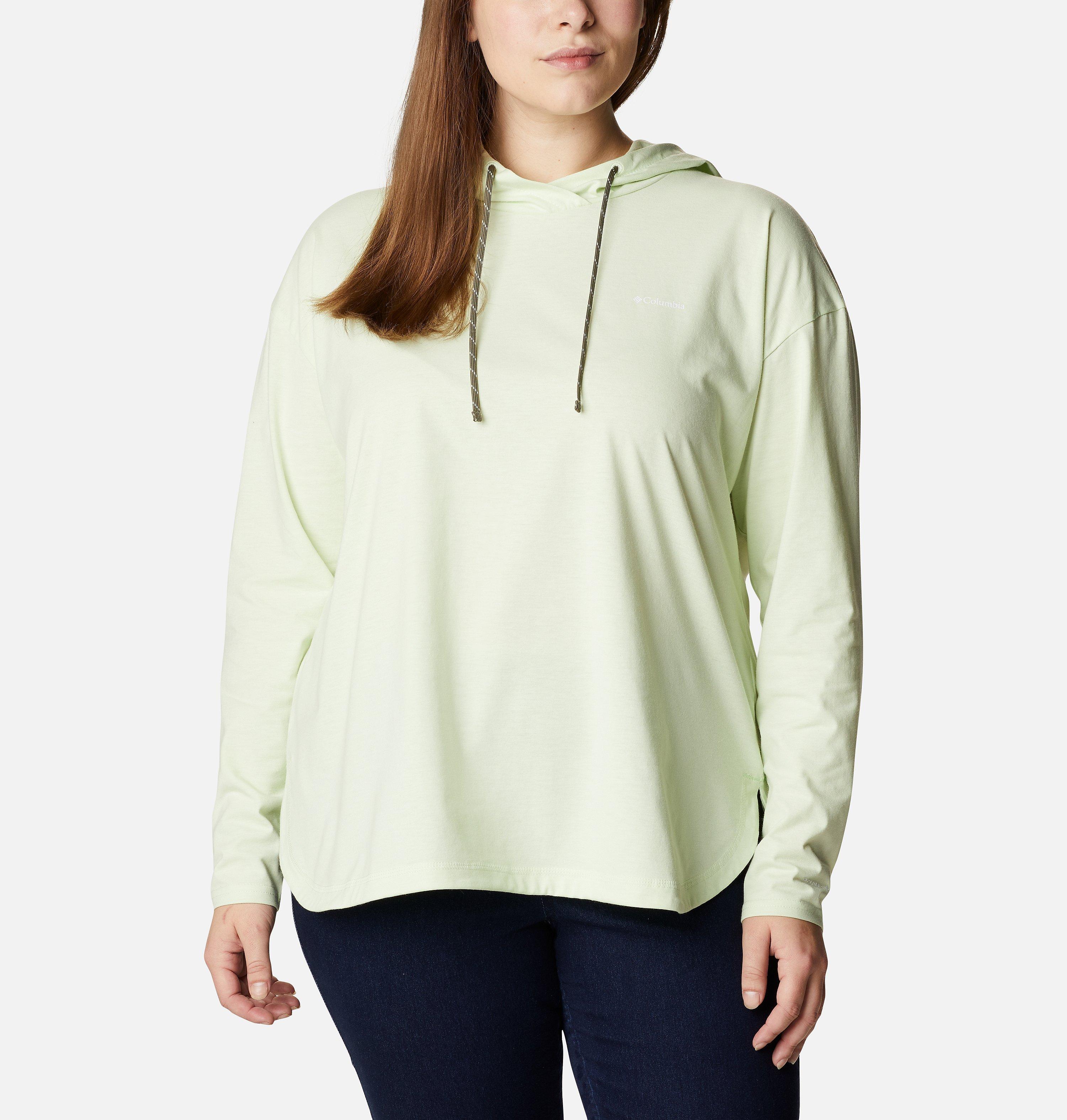 Women's Sun Trek Hooded Pullover - Plus Size 1