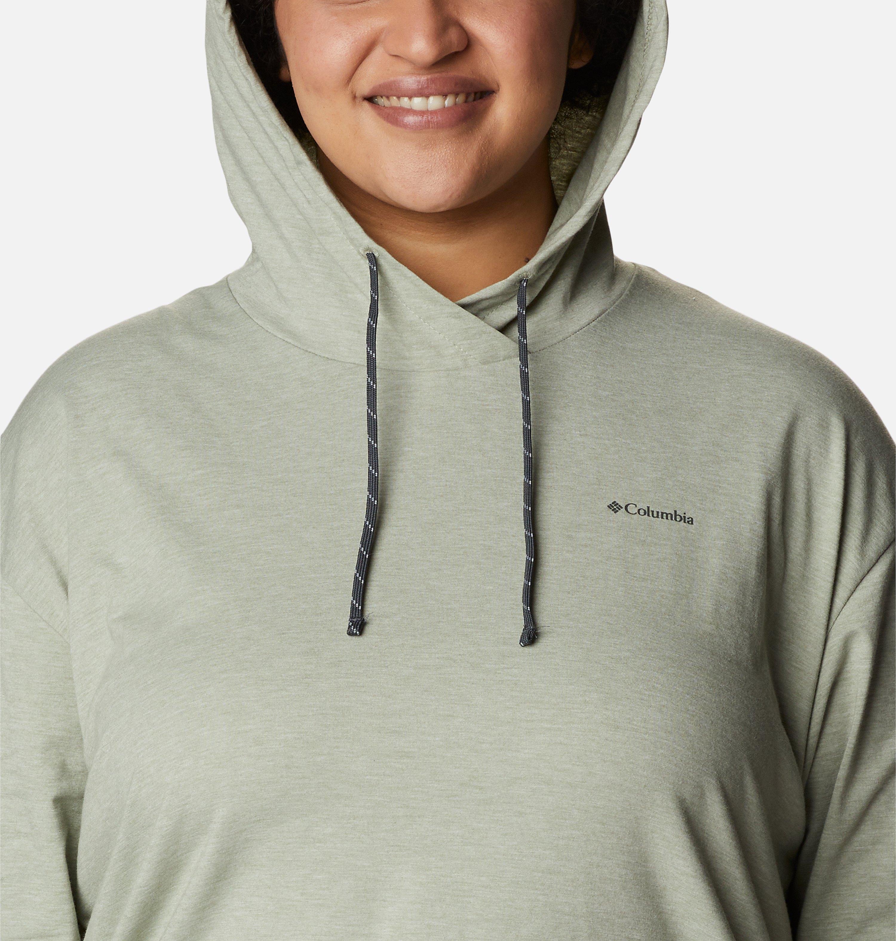 Women's Sun Trek Hooded Pullover - Plus Size 4