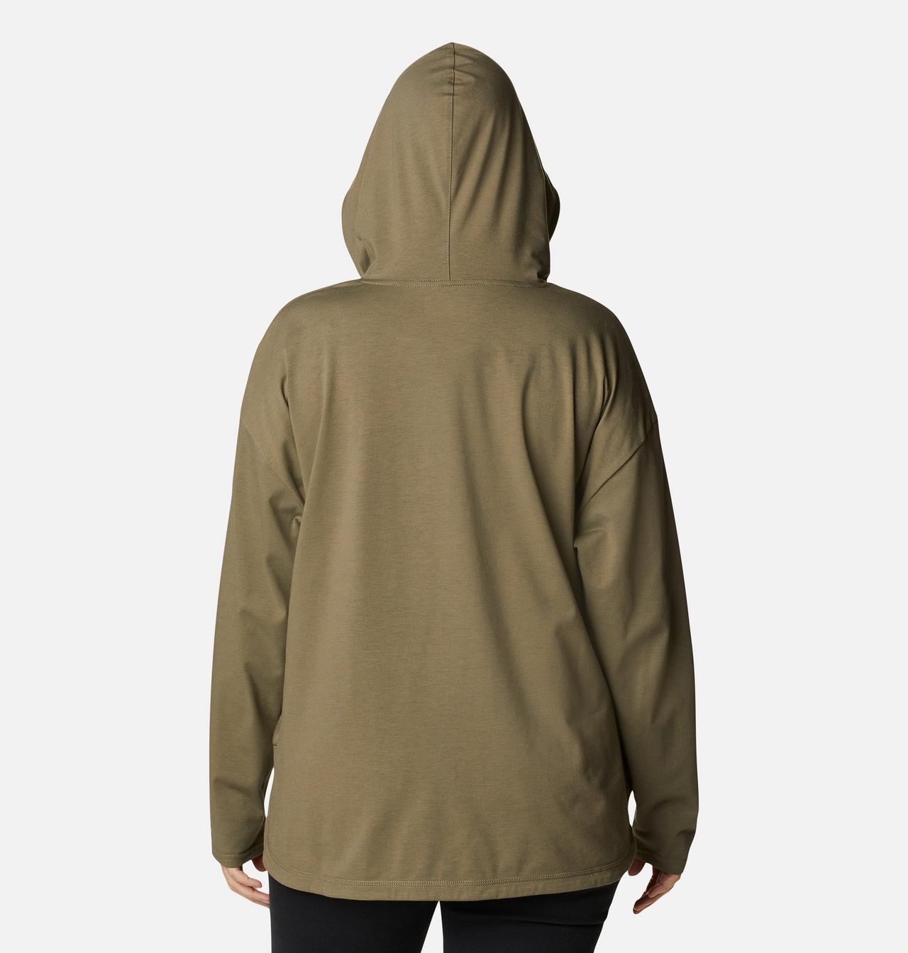 Women's Sun Trek™ Hooded Pullover - Plus Size 2