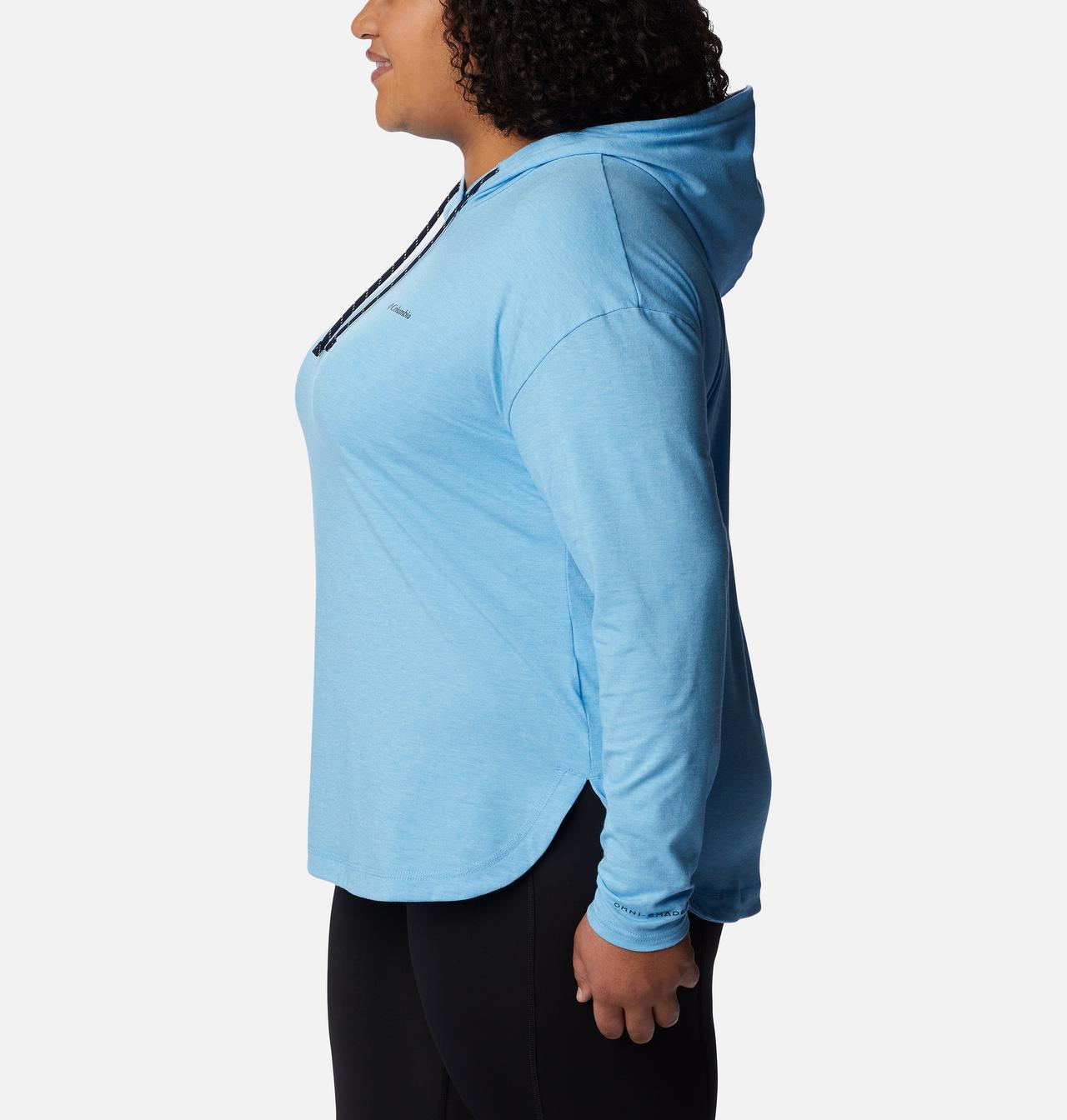 Women's Sun Trek™ Hooded Pullover - Plus Size 3