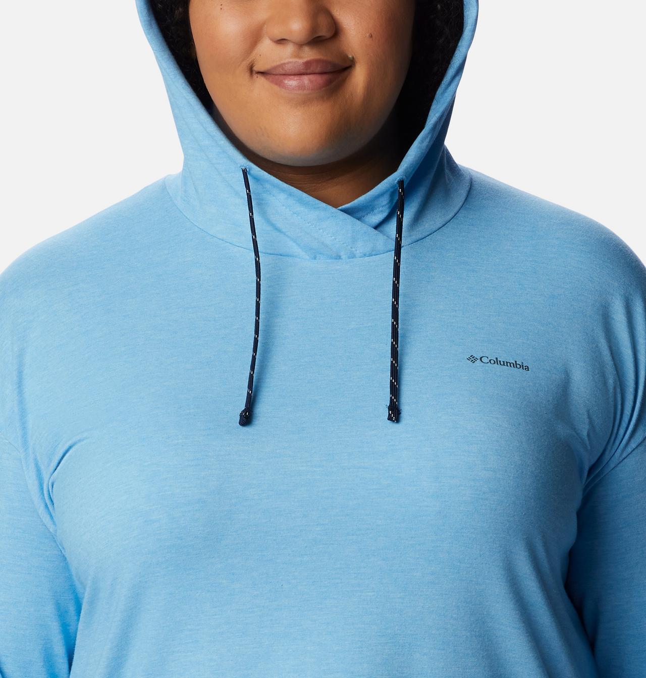 Women's Sun Trek™ Hooded Pullover - Plus Size 4