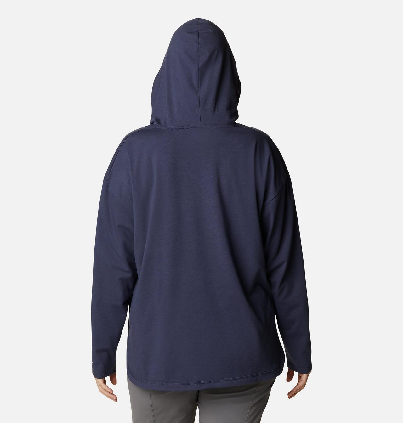 Women's Sun Trek™ Hooded Pullover - Plus Size 2
