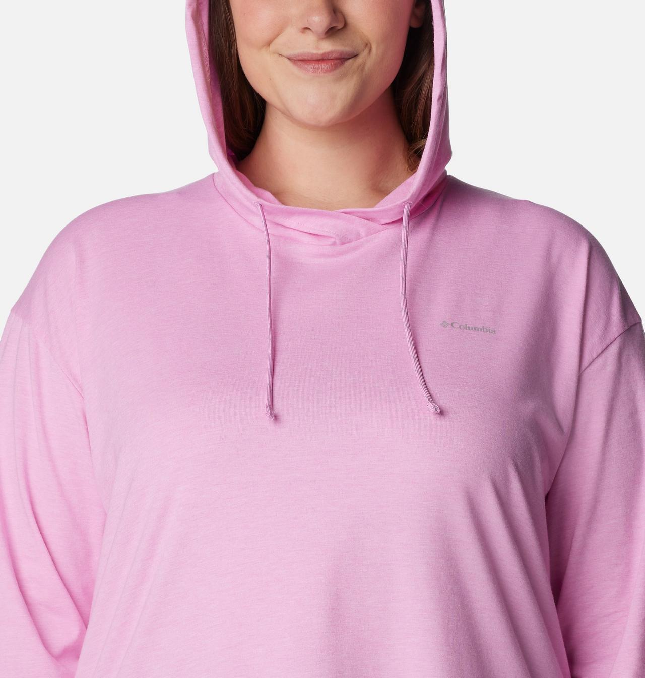 Women's Sun Trek™ Hooded Pullover - Plus Size 4