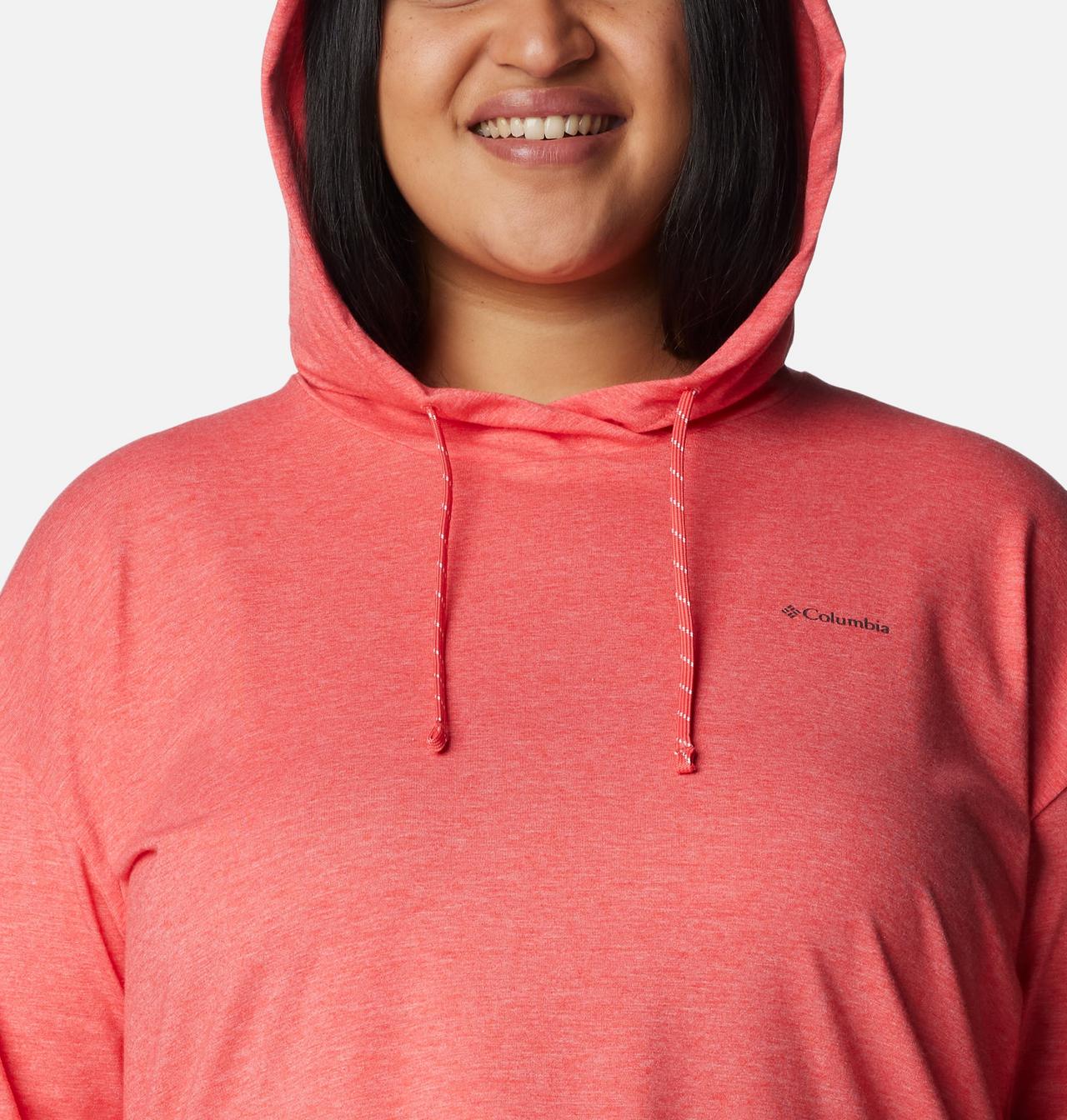 Women's Sun Trek™ Hooded Pullover - Plus Size 4