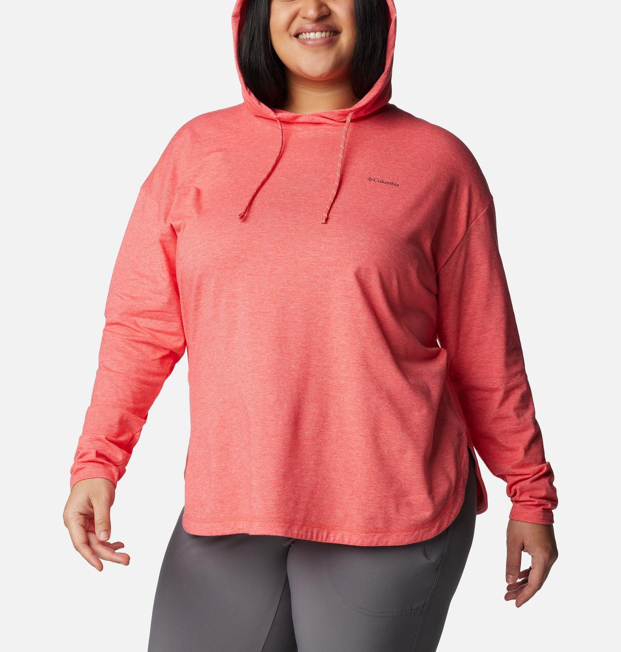 Women's Sun Trek™ Hooded Pullover - Plus Size 5