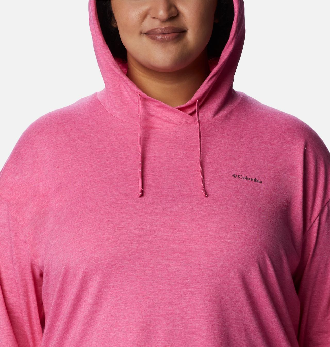 Women's Sun Trek™ Hooded Pullover - Plus Size 4