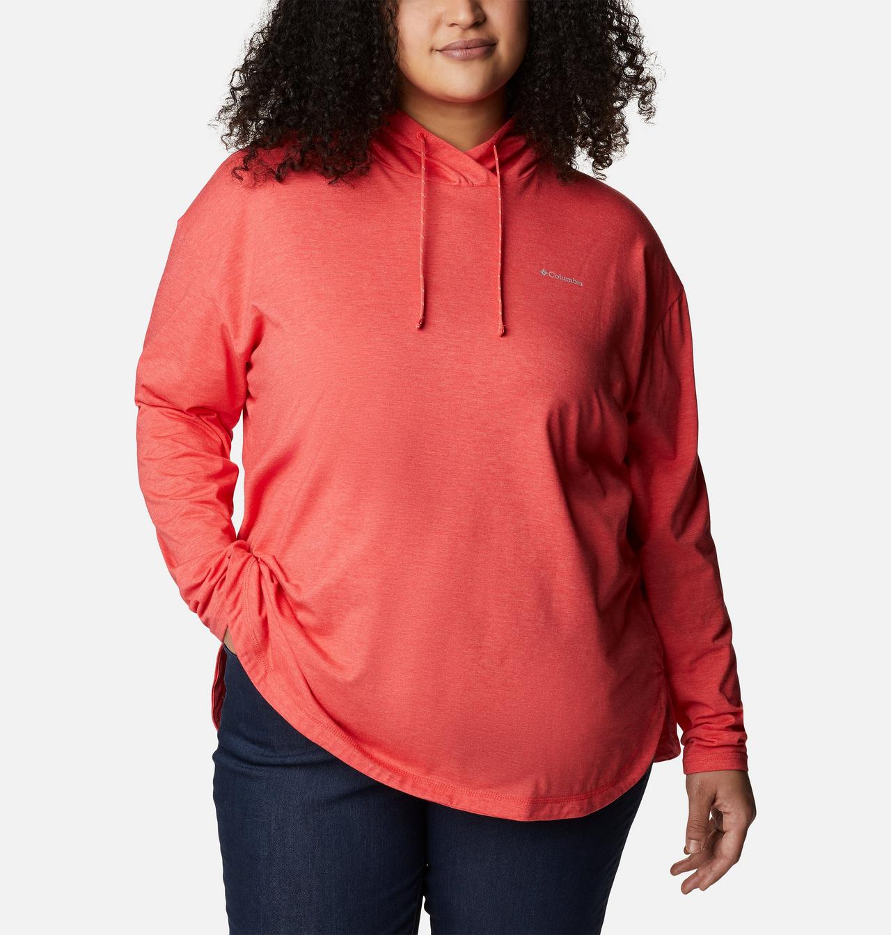 Women's Sun Trek™ Hooded Pullover - Plus Size 5