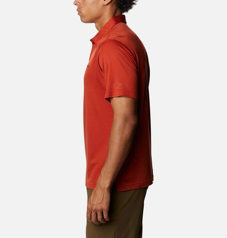 Men's Sun Ridge II Polo, Color: Dark Sienna, image 3
