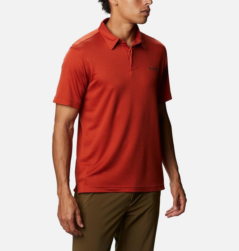 Men's Sun Ridge II Polo, Color: Dark Sienna, image 5