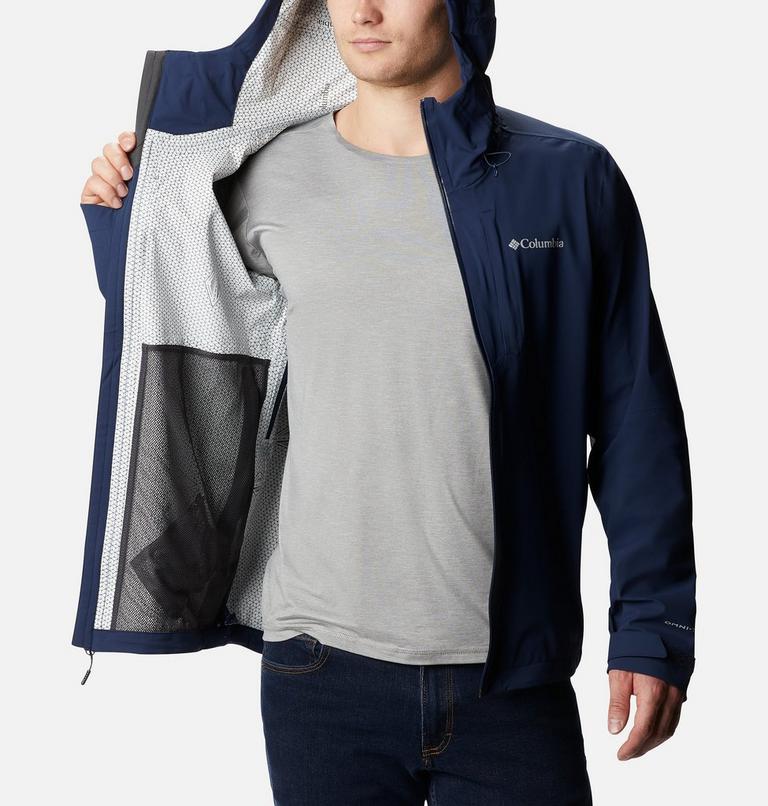 Men&rsquo;s Ampli-Dry Waterproof Shell Walking Jacket, Color: Collegiate Navy, image 5