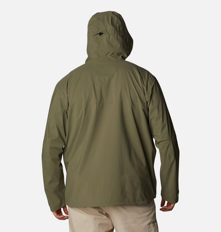 Veste Homme Columbia Omni-Tech Vert Moyen - Imperméable Randonnée - Taille M - Occasion Très Bon État