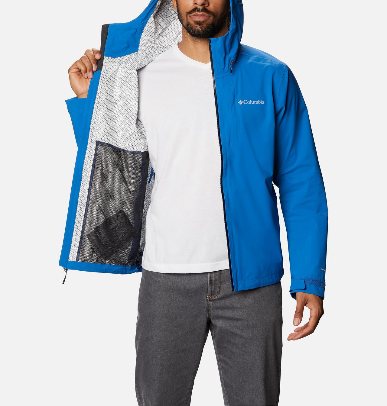 Men's Omni-Tech™ Ampli-Dry™ Rain Shell Jacket - Tall 5