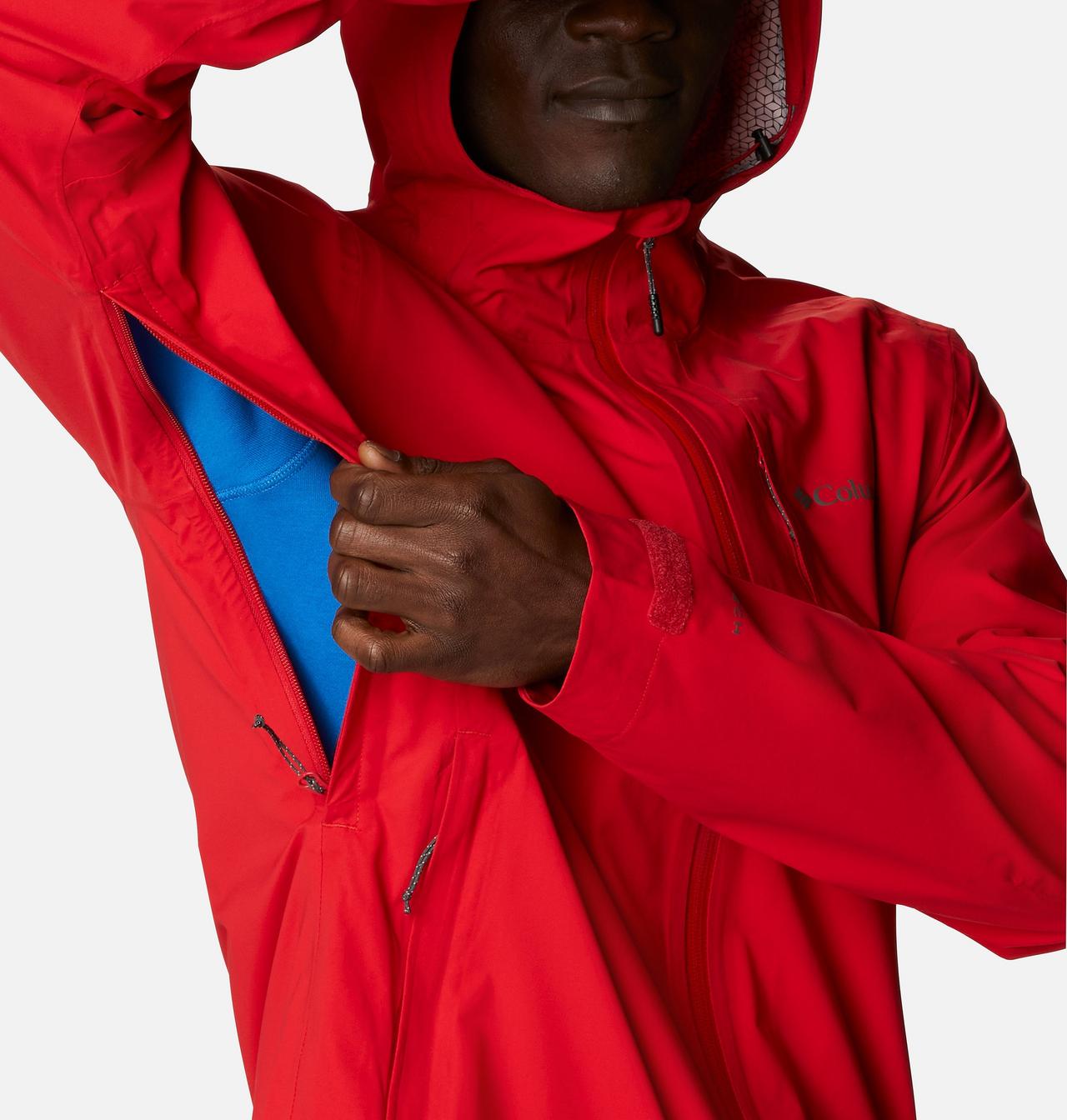Men's Omni-Tech™ Ampli-Dry™ Rain Shell Jacket - Tall 7