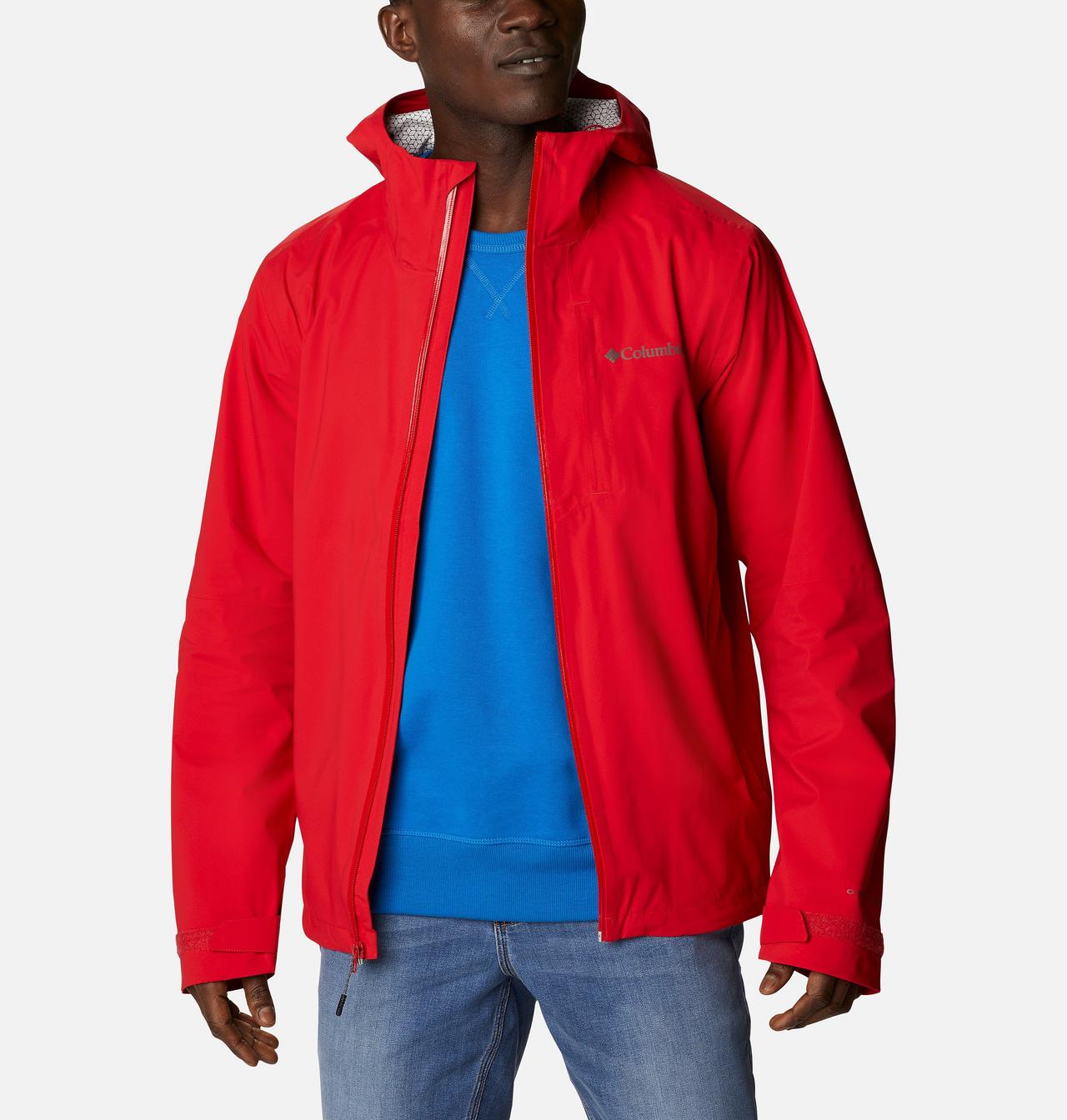 Men's Omni-Tech™ Ampli-Dry™ Rain Shell Jacket - Tall 1