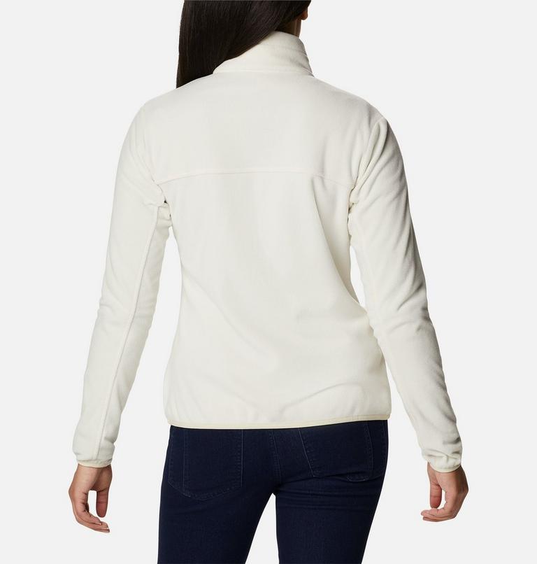Women's Ali Peak Full Zip Fleece, Color: Chalk, image 2