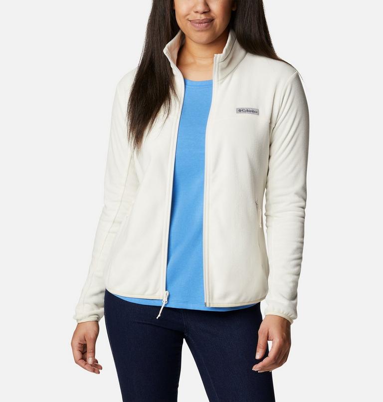 Women's Ali Peak Full Zip Fleece, Color: Chalk, image 1