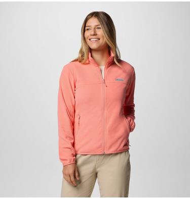 Women's Ali Peak Full Zip Fleece, Color: Alpenglow, image 1