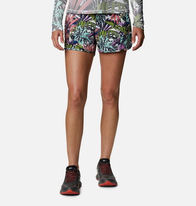 Women's Pleasant Creek Boardshorts, Color: White, Toucanical Multi Print, image 1