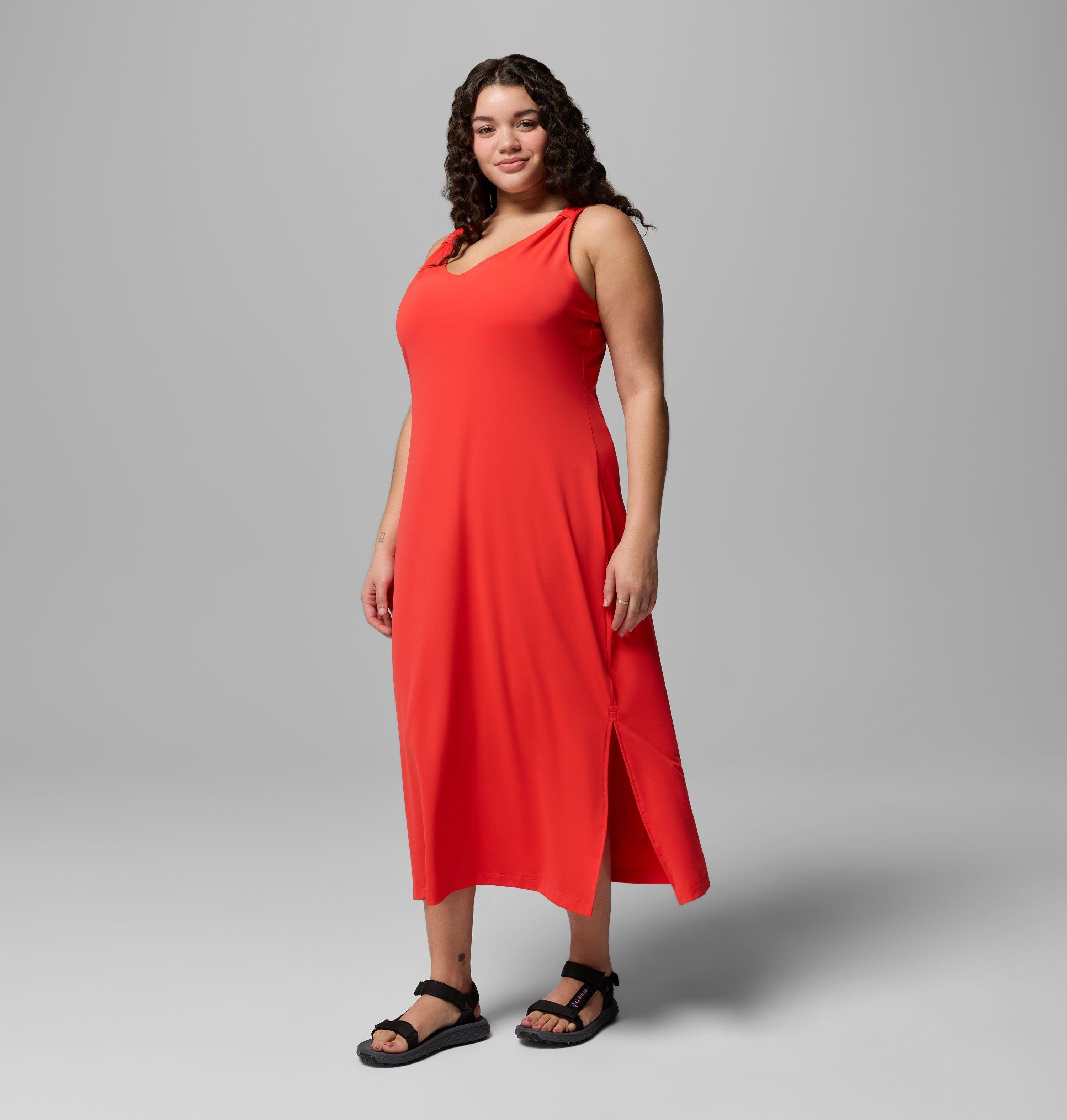 Women's Chill River Midi Dress - Plus Size 4