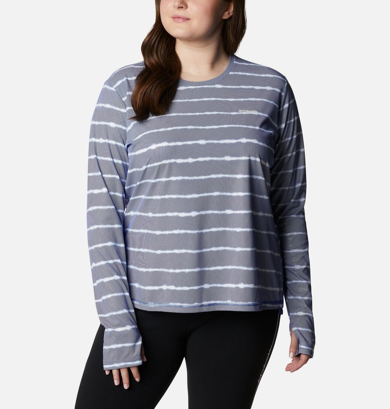 Women's Sun Deflector Summerdry™ Long Sleeve Shirt - Plus Size 1