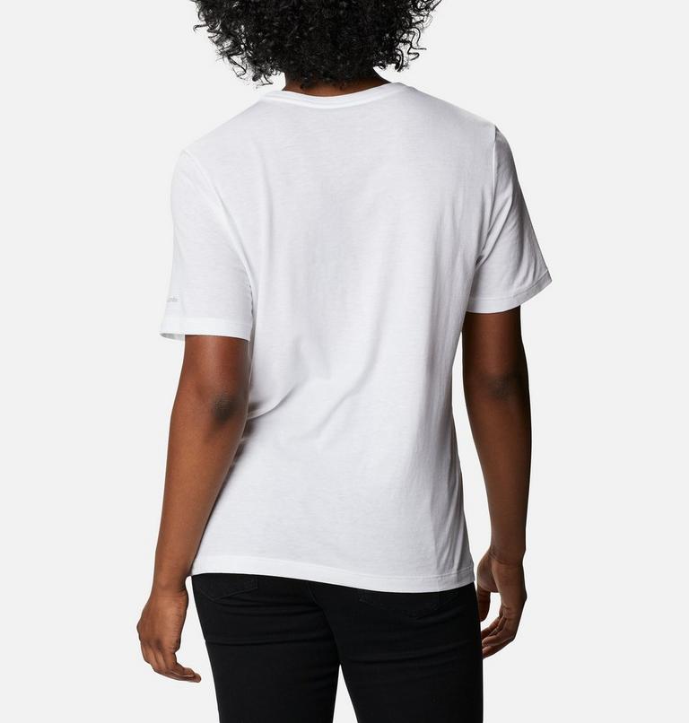 Women's Bluebird Day Relaxed T-Shirt, Color: White, Floral Brand, image 2