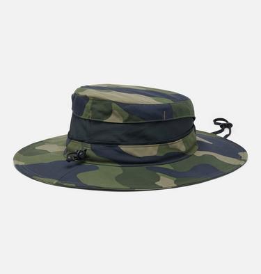 Unisex Bora Bora Printed Booney Hat, Color: Stone Green Mod Camo, image 2