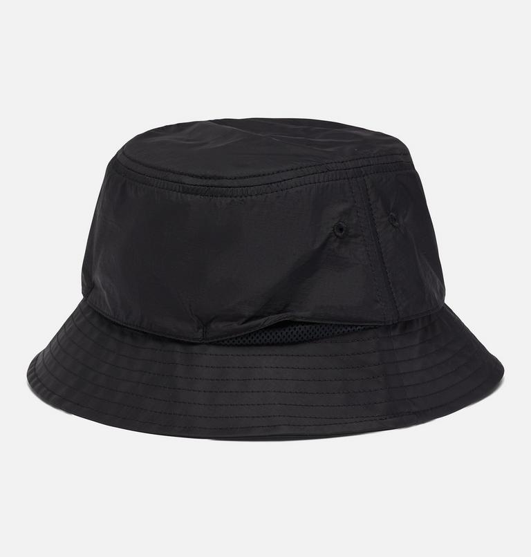 Unisex Punchbowl Vented Bucket Hat, Color: Black Ripstop, image 2