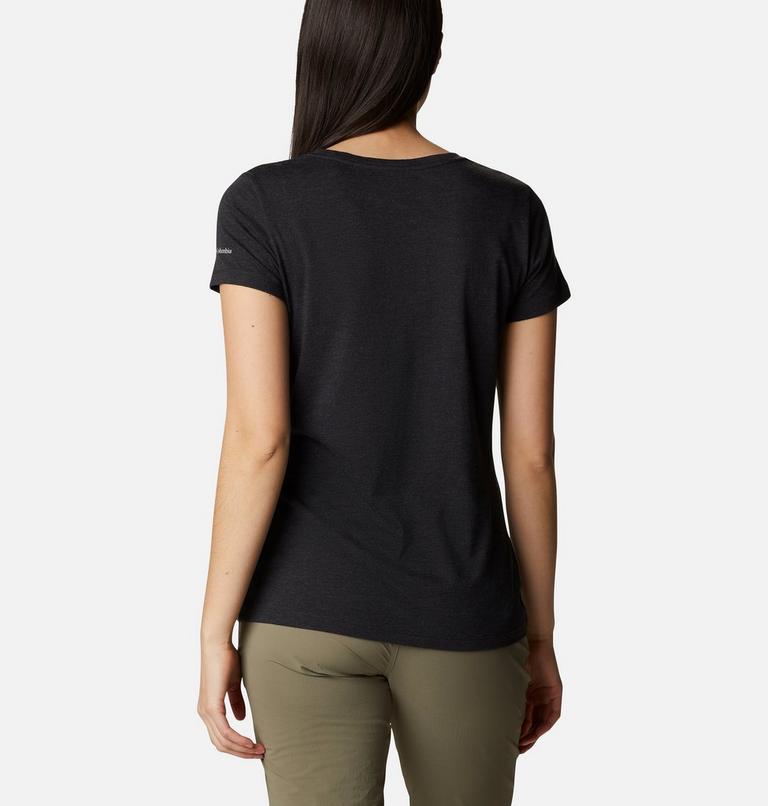 Daisy Days SS Graphic Tee | 010 | XL, Color: Black Heather, Moonrise, image 2