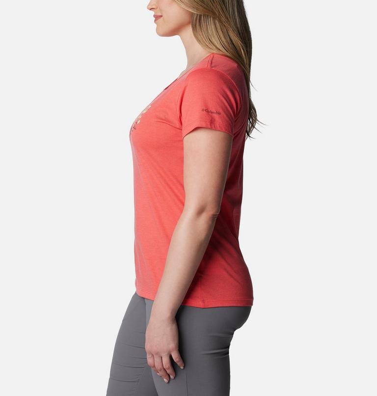 Women's Daisy Days Graphic T-Shirt, Color: Juicy Heather, Simply Scripted, image 3