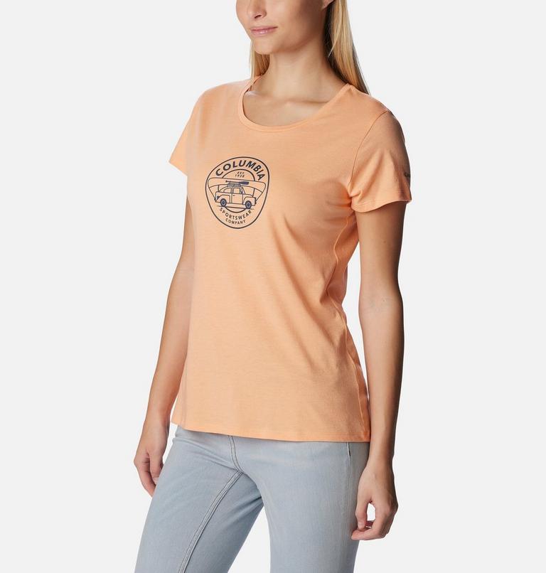 Daisy Days SS Graphic Tee | 829 | XXL, Color: Peach Hthr, Journey to Joy Graphic, image 5
