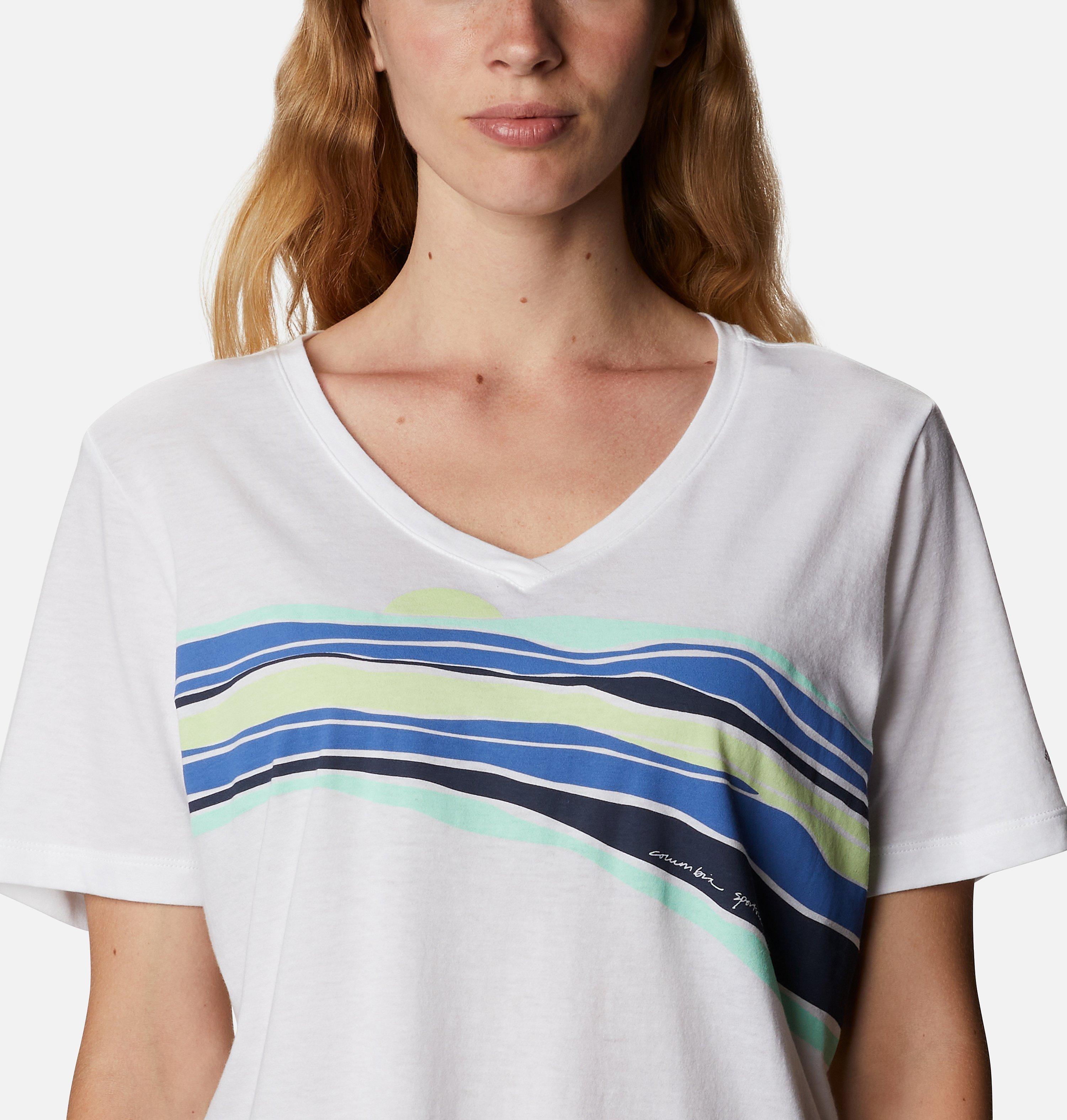 Women's Bluebird Day Relaxed V-Neck Shirt 4