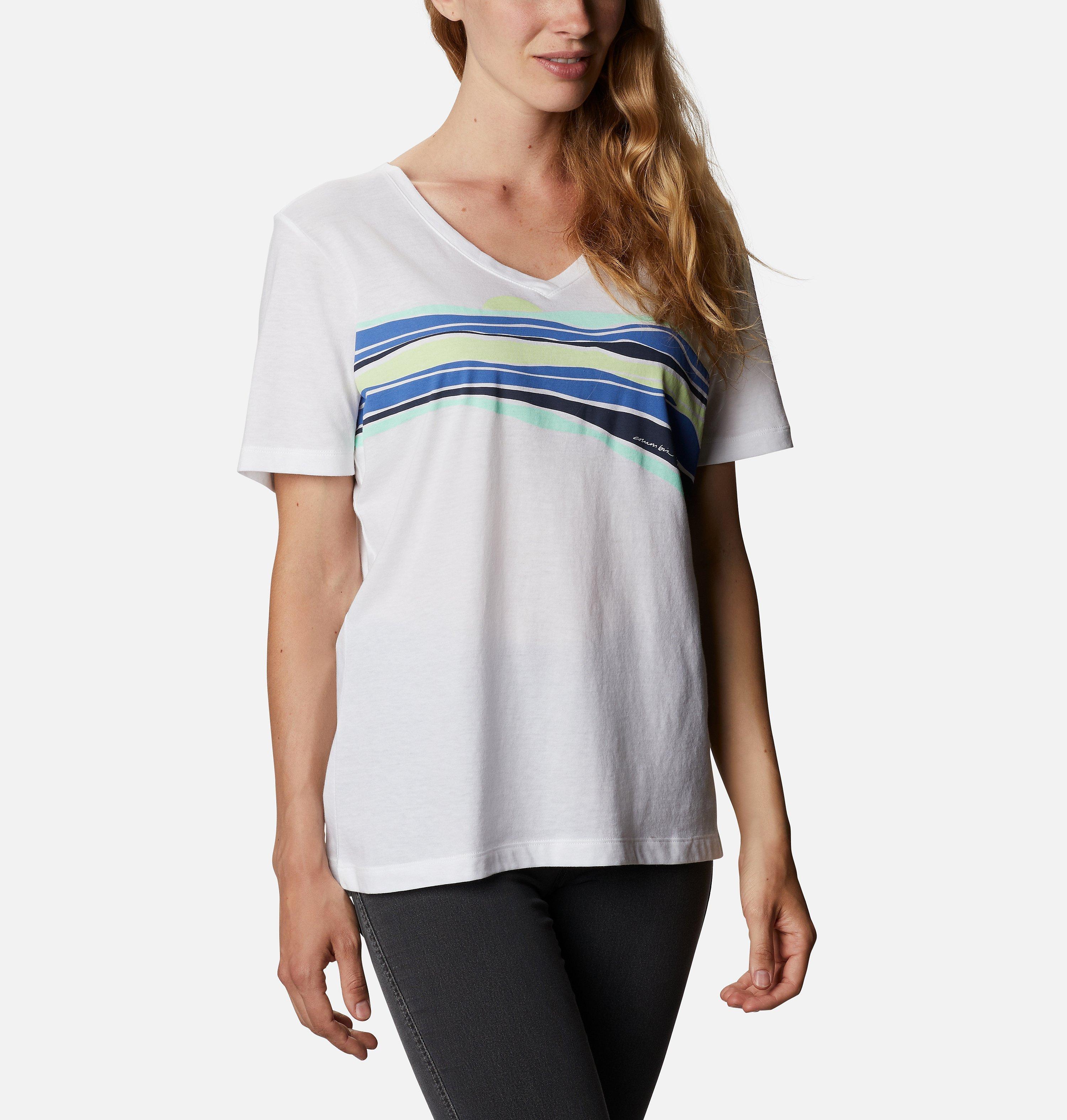 Women's Bluebird Day Relaxed V-Neck Shirt 5