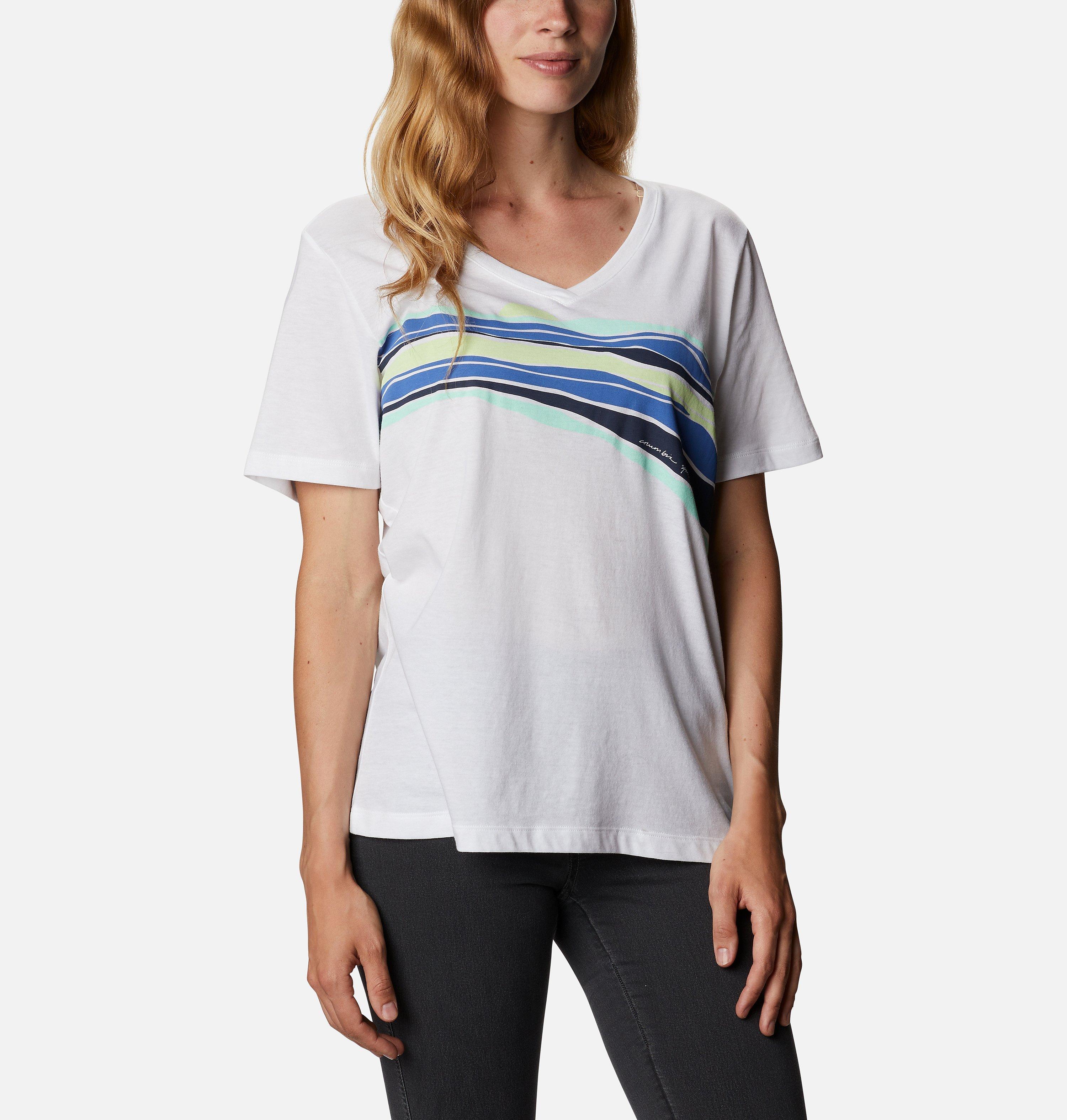 Women's Bluebird Day Relaxed V-Neck Shirt 1