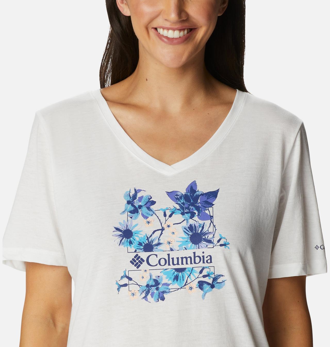 T-shirt col V décontracté Bluebird Day™ Femme 4