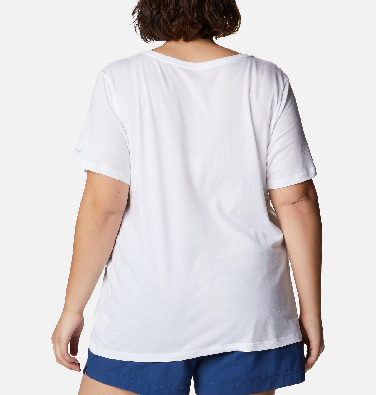 Women's Bluebird Day™ Relaxed V- Neck Shirt - Plus Size 2