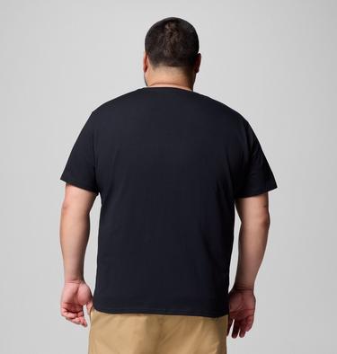 Men's Path Lake II Graphic T-Shirt - Extended Size, Color: Black, Circular Linescape, image 11