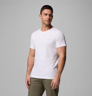 Men's Rapid Ridge II Organic Cotton T-Shirt, Color: White, Framed Landscape, image 4