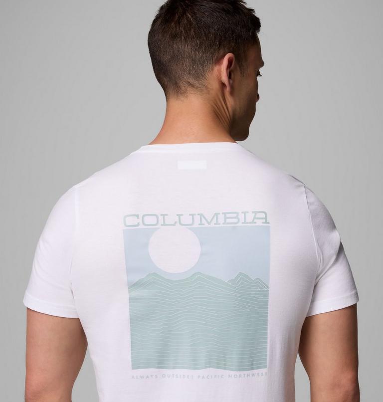 Rapid Ridge Back Graphic Tee II, Color: White, Framed Landscape, image 6