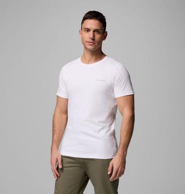 Men's Rapid Ridge II Organic Cotton T-Shirt, Color: White, Framed Landscape, image 3