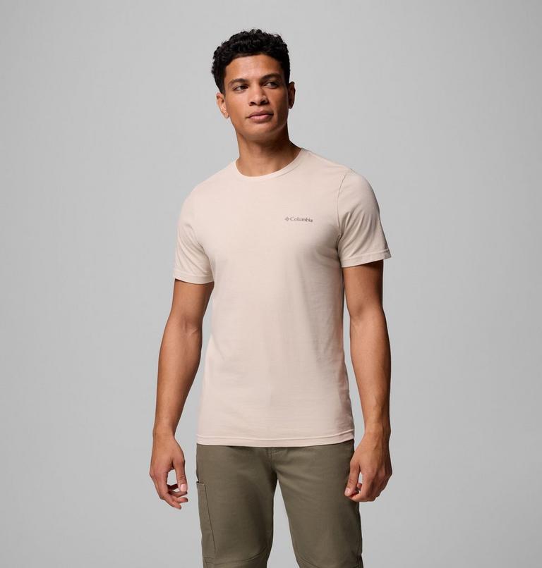Rapid Ridge II Organic Cotton T-Shirt für Männer, Color: Dark Stone, Framed Landscape, image 3