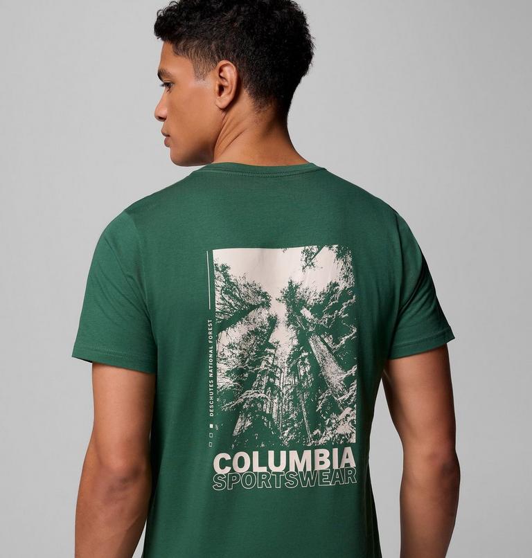 Rapid Ridge Back Graphic Tee II, Color: Rain Forest, Amazing Heights, image 6