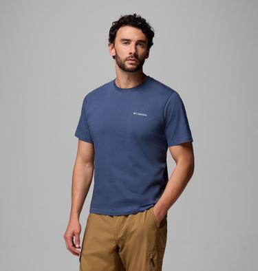 Men's Rapid Ridge II Organic Cotton T-Shirt, Color: Dark Mountain, Amazing Heights, image 20