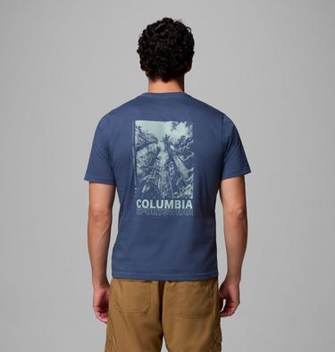 Men's Rapid Ridge II Organic Cotton T-Shirt, Color: Dark Mountain, Amazing Heights, image 9