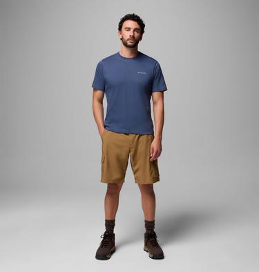 Men's Rapid Ridge II Organic Cotton T-Shirt, Color: Dark Mountain, Amazing Heights, image 10