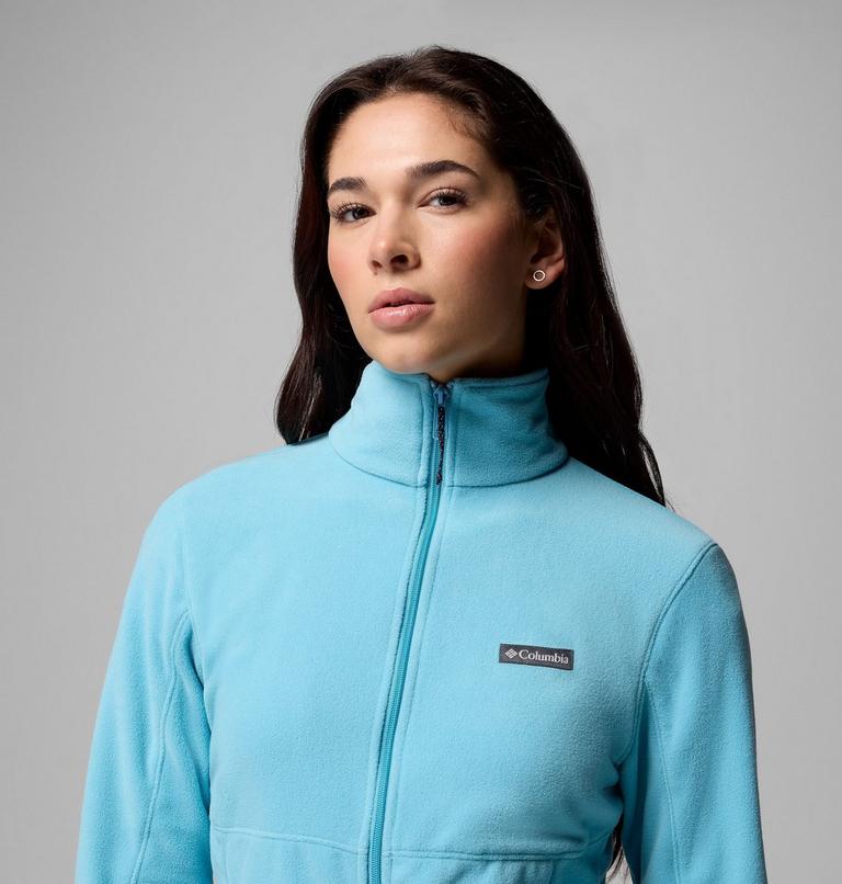Chaqueta de forro polar Basin Trail III para mujer, Color: Vintage Blue, image 6