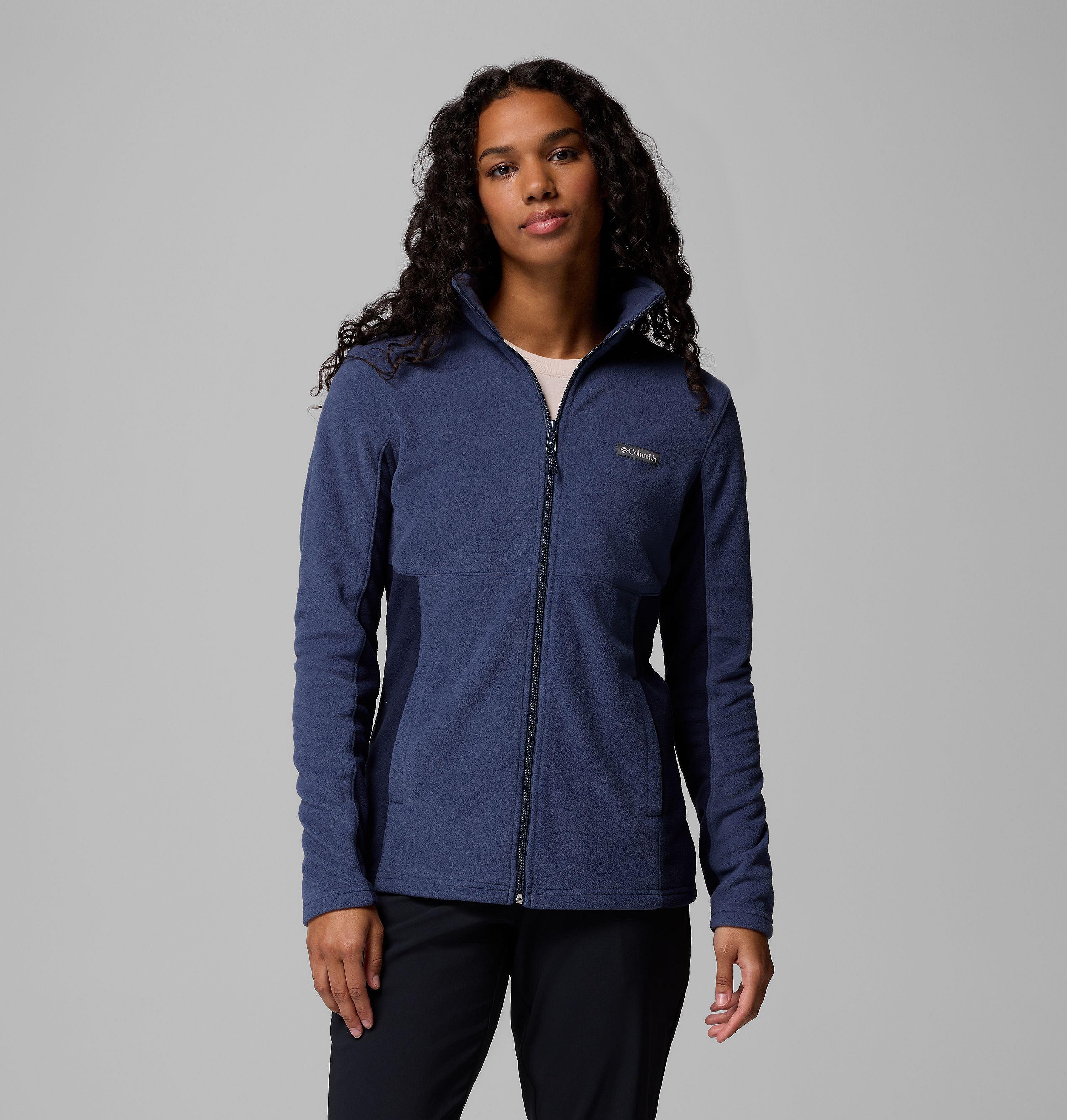 Columbia Sportswear Women's Blue Columbia - Basin Trail™ Iii Fleece Jacket - Nocturnal, Dark Nocturnal Large