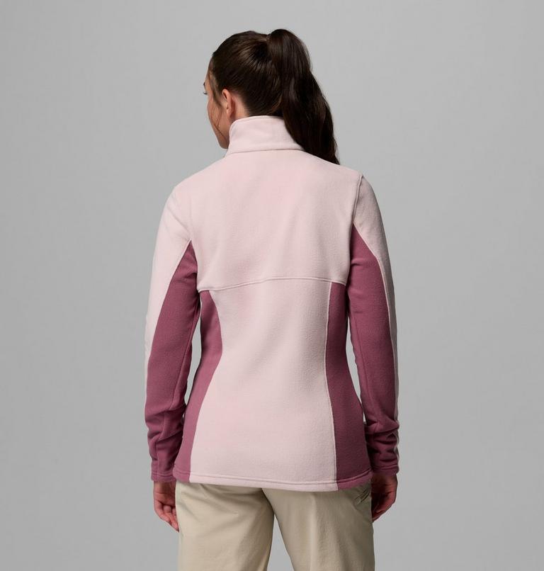 Women's Basin Trail III Fleece Jacket, Color: Mineral Pink, Antique Mauve, image 3