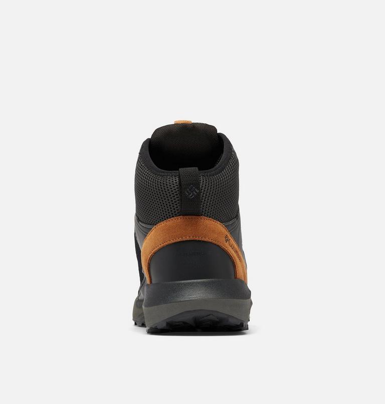 Men’s Trailstorm Mid Waterproof Walking Shoe, Color: Black, Elk, image 8