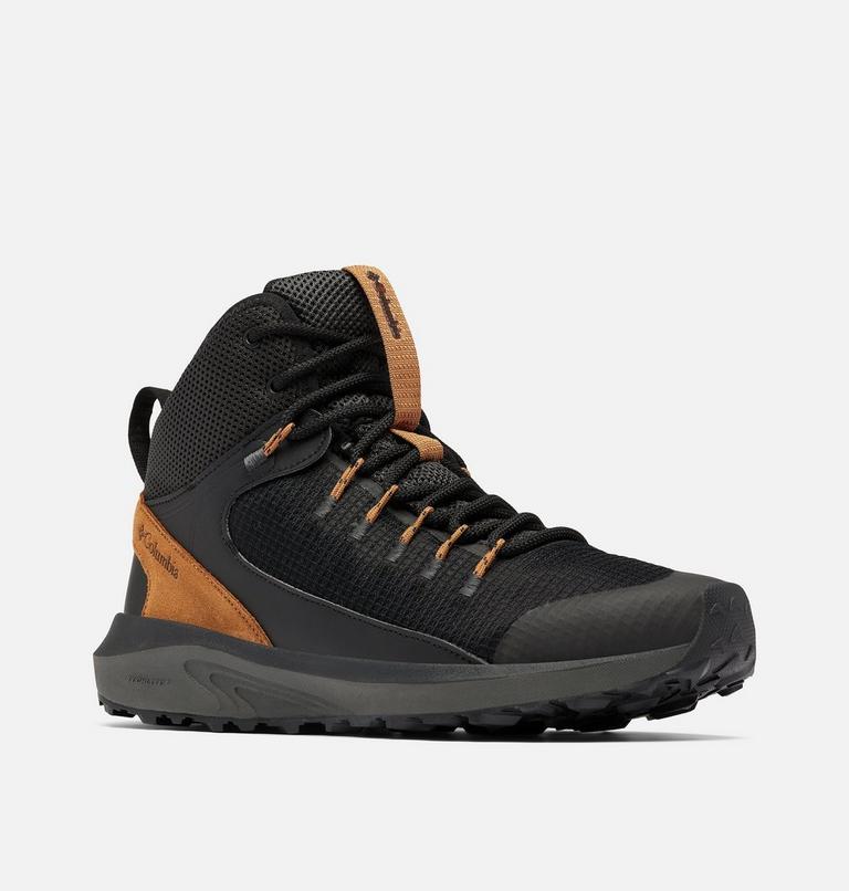Men’s Trailstorm Mid Waterproof Walking Shoe, Color: Black, Elk, image 2