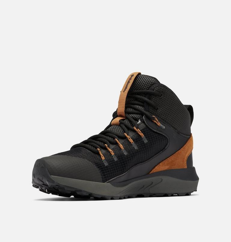 Men’s Trailstorm Mid Waterproof Walking Shoe, Color: Black, Elk, image 6